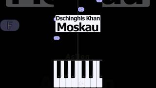 Dschinghis Khan  Moskau  Piano Tutorial [upl. by Deraj]