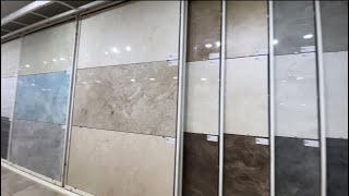 Different types of Tiles Design Display l Vitrified Tiles design in showroom ವಿಟ್ರಿಫೈಡ್ ಟೈಲ್ಸ್ [upl. by Apple]