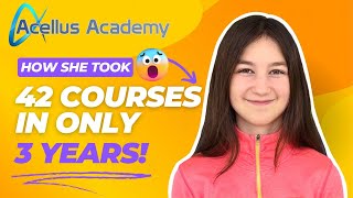 13YearOld Acellus Academy Student Completes 42 Courses in 3 Years [upl. by Hama739]