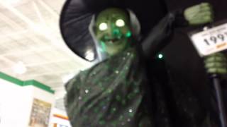 turning on halloween life sizes at menards 2012 [upl. by Kilroy62]