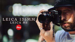 Street Photography  With the Leica 135mm and Leica M6 [upl. by Tyre]