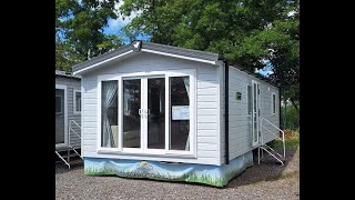 Ellerton 28ft UK Showground Staffordshire A bespoke caravan for beachside holidays choose your park [upl. by Treborsemaj179]