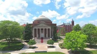 Syracuse University Campus from Above [upl. by Suivatna]