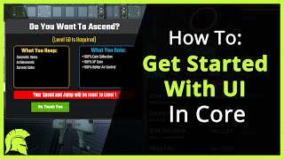 Core Games UI Tutorial  Getting Started For Beginners StepByStep [upl. by Tenn]