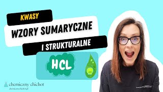 Kwasy  wzory sumaryczne i strukturalne [upl. by Bhatt592]