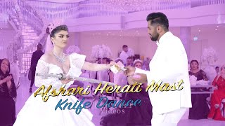 Afshari Herati mast Afghan song  Afghan Wedding Knife Dance  Tanweer Videos [upl. by Rustie723]