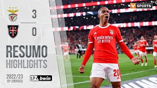 Highlights  Resumo Benfica 30 Casa Pia AC Liga 2223 19 [upl. by Gavriella292]