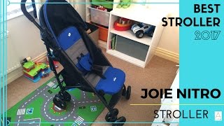 Joie Nitro Stroller Midnight Blue Pushchair Review [upl. by Kere]