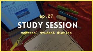 Soirée détude de fin de session  Ep07 montreal student diaries [upl. by Clarence]