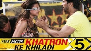 Kushal Tandon DITCHES Gauhar Khan on Khatron ke Khiladi 5 13th April 2014 FULL EPISODE [upl. by Lezlie]