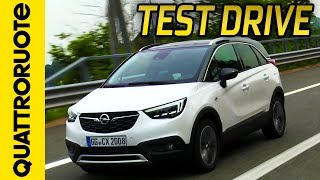 Opel Crossland X prova su strada  Quattroruote [upl. by Akiehs]