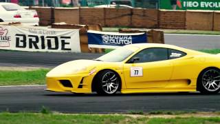 Ferrari 360 Drift ARIOS Team Wells with NMC DriftMuscle 2015 Rd4 TSUKUBA [upl. by Mayberry537]