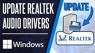 How to Update Realtek HD Audio Drivers on Windows 11 PC [upl. by Helfant232]