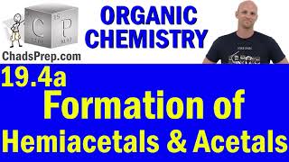 194a Formation of Hemiacetals and Acetals Addition of Alcohols  Organic Chemistry [upl. by Atiuqer]