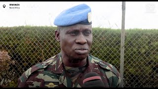 Beni Message du Gén div Khar Diouf Commandant pi de la Force de la MONUSCO [upl. by Lonergan731]