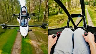 This fastest drone scooter is out of this world [upl. by Aldin860]