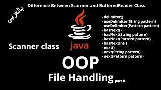 075 JAVA  File Handling Scanner class quotConstructors amp Methodsquot useDelimiter delimiter [upl. by Aicened702]