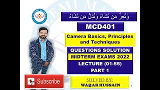 MCD401 MidTerm Exam Question and Solution By Taleemi Markaz Part 1 [upl. by Rebane]