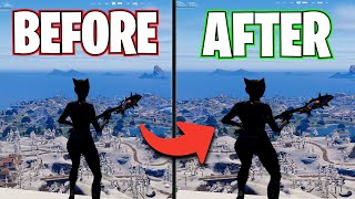 How to Get Stretched Resolution in Fortnite Chapter 5 NVIDIA  AMD [upl. by Anivram]