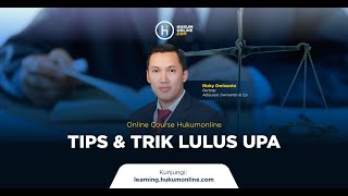 Tips amp Trik dalam mempersiapkan Ujian Profesi Advokat [upl. by England]