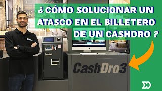 ¿Cómo solucionar un atasco en el billetero de un Cashdro 3 [upl. by Moorefield540]