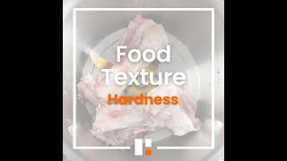 Heinzelmann CHEFX Food Texture – Hardness [upl. by Evetta]