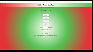 IQ Test for Graduate School Admissions [upl. by Aneerahs]