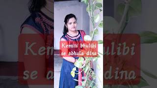 kemiti bhulibi se abhula dina humanesagar song odiastatussadviral video sundargarh odisha [upl. by Arriec755]