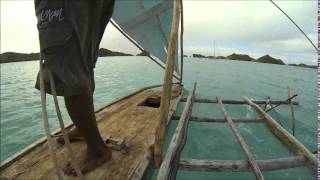 Sailing aboard a Fulaga Island Canoe Fiji [upl. by Enimrej150]