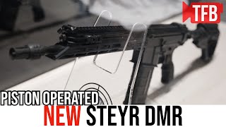 NEW Light and Accurate Steyr DMR Piston AR10 [upl. by Omrelliug]