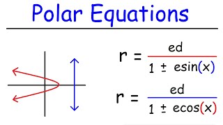 Polar Equations of Conic Sections In Polar Coordinates [upl. by Livingston]