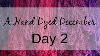 A Hand Dyed December Day 2 Sew Happy Jane [upl. by Eirolam]