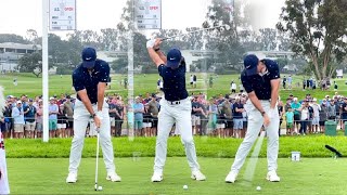 RORY MCILROY IRON SWING  FACE ON  SLOW MOTION [upl. by Ciredor]