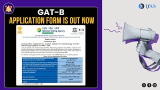 GATBBET 2024 Notification Released  GATB 2024 application form  GATB 2024 notification  IFAS [upl. by Saxen210]