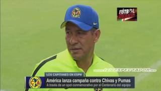 Reacciones al promocional de America contra Chivas  Los Capitanes [upl. by Asilanom]