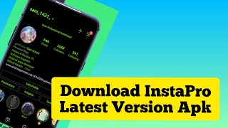 How To Download Insta Pro ♔  InstaPro Apk [upl. by Haceber]