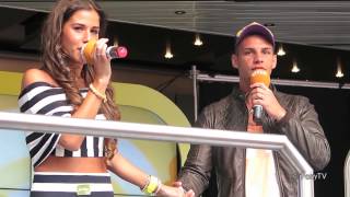 Sarah Engels und Pietro Lombardi  Made That Way  Live in Köln 16082014 Gamescom 2014 [upl. by Ahsieat]