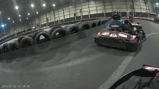 Go karting at Manchester Trafford [upl. by Sumaes65]