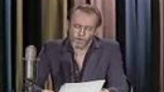 George Carlin MonologueHosts the Tonight Show [upl. by Cnahc838]