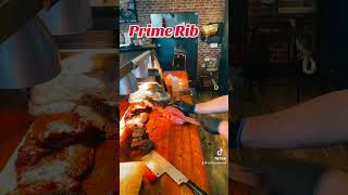 Prime Rib How does it look food bbqmeat beefcuts bbqs beefribs bbq steak bbqribs foodie [upl. by Yeca]