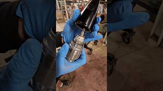 US Army M577 DETONATOR fuze removal from 203mm  8inch SUBMUNITION Shell military bullet tech [upl. by Ailec]