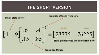 Finite Math Twostep Markov Chains [upl. by Yesteb]