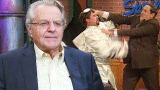 Jerry Springer’s MOST Memorable Talk Show Moments [upl. by Aeneg]