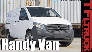 2017 MercedesBenz Metris Worker Van Everything You Ever Wanted to Know [upl. by Brecher]