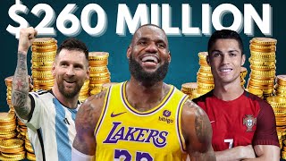 TOP 5 Richest Athletes In The World 2024 [upl. by Kim]