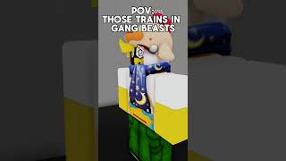 Gang Beast GOATED roblox gangbeasts gangbeast jjs fypageシ fyp [upl. by Naoma]