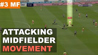 Attacking Midfielder Movements [upl. by Ennaj993]