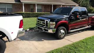 How to tow a Ford F350 [upl. by Durstin]