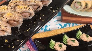 Sushi en casa con ingredientes comunes [upl. by Leonid407]