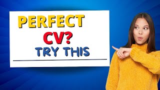 How To Write A Resume  CV In English  How To Write A Curriculum Vitae  English Writing [upl. by Rosette143]